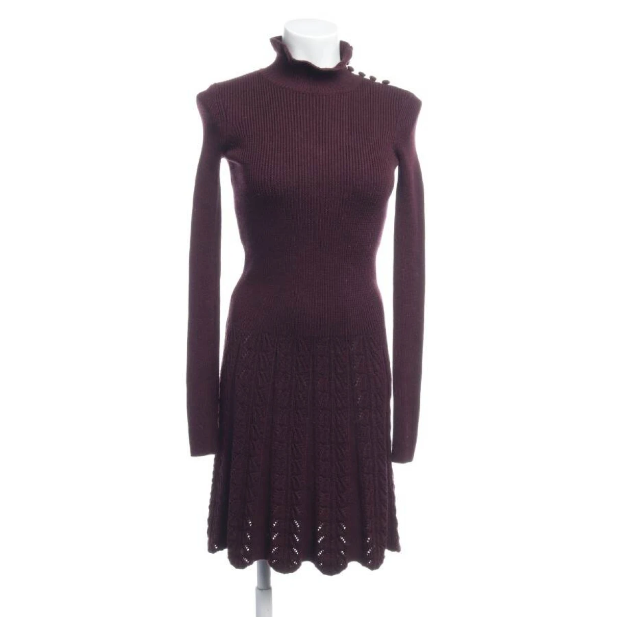 Pre-owned See By Chloé Wool Dress In Red