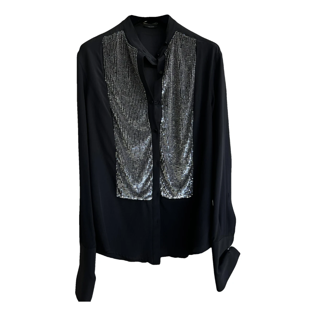 Pre-owned Tom Ford Silk Shirt In Black