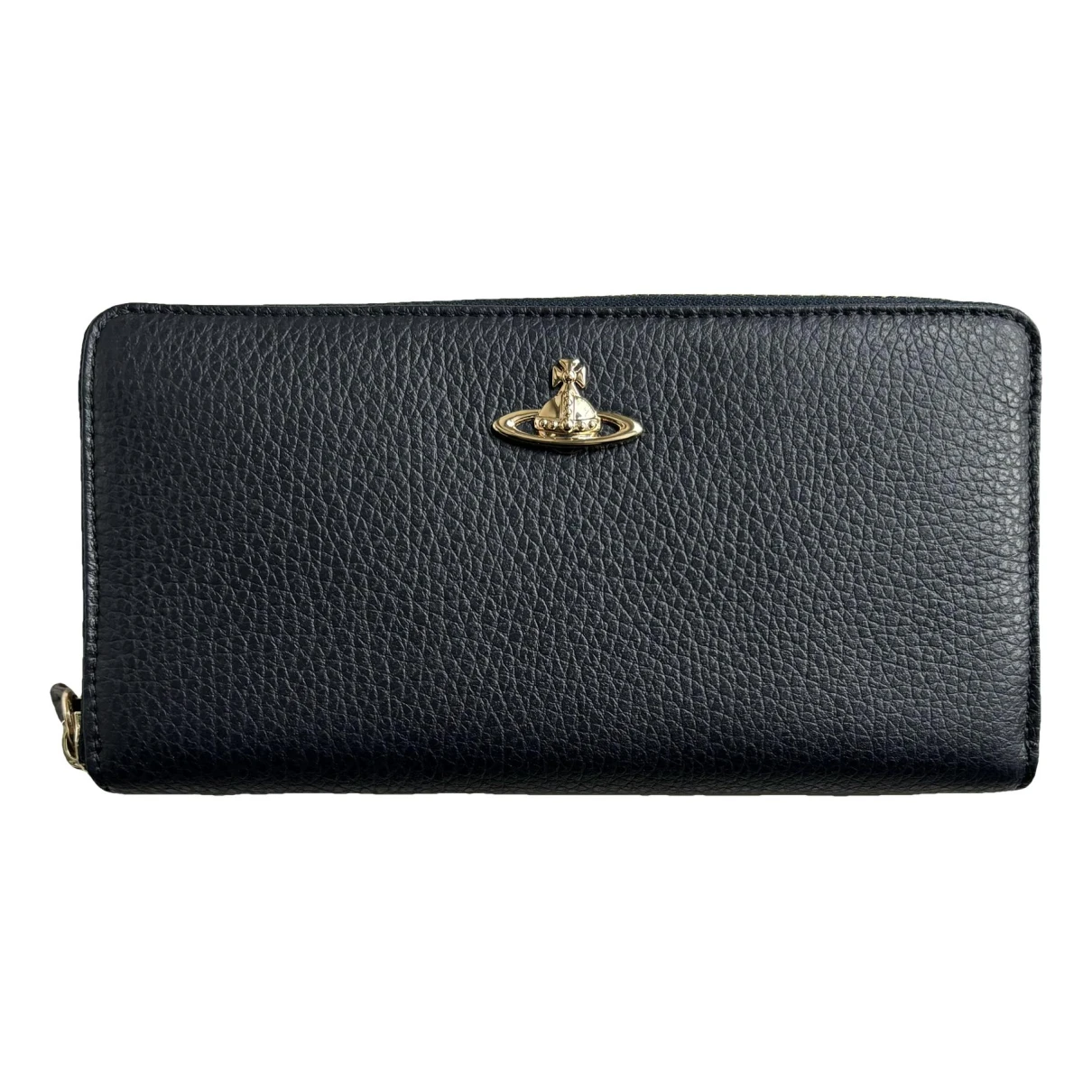 Pre-owned Vivienne Westwood Leather Wallet In Black