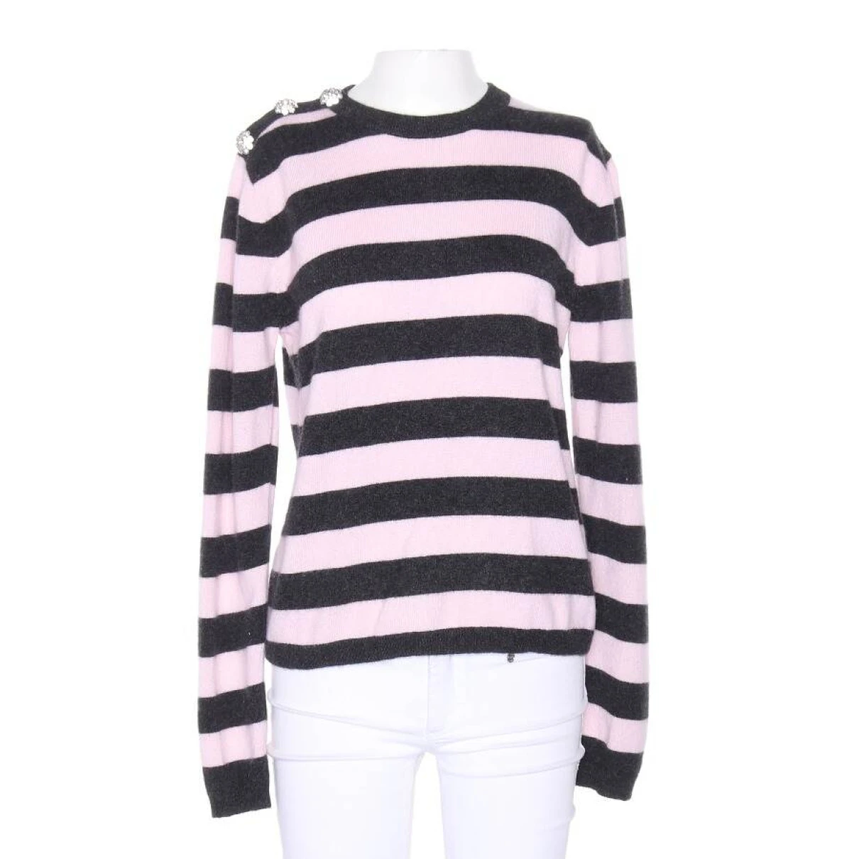 Pre-owned Ganni Cashmere Knitwear In Pink
