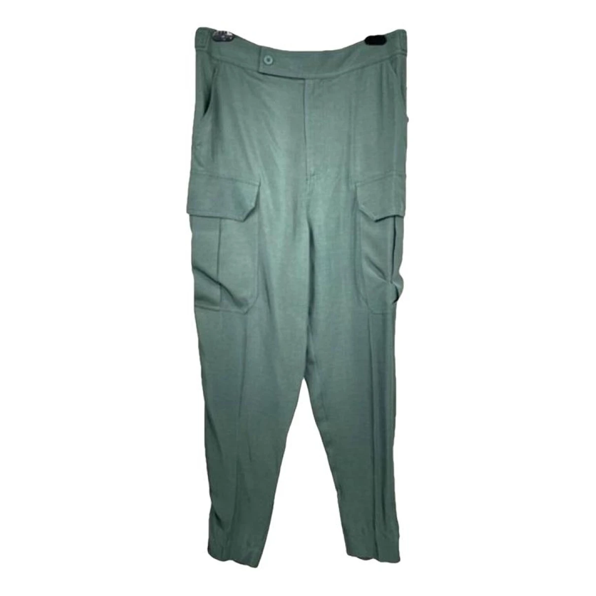 Pre-owned Equipment Trousers In Green