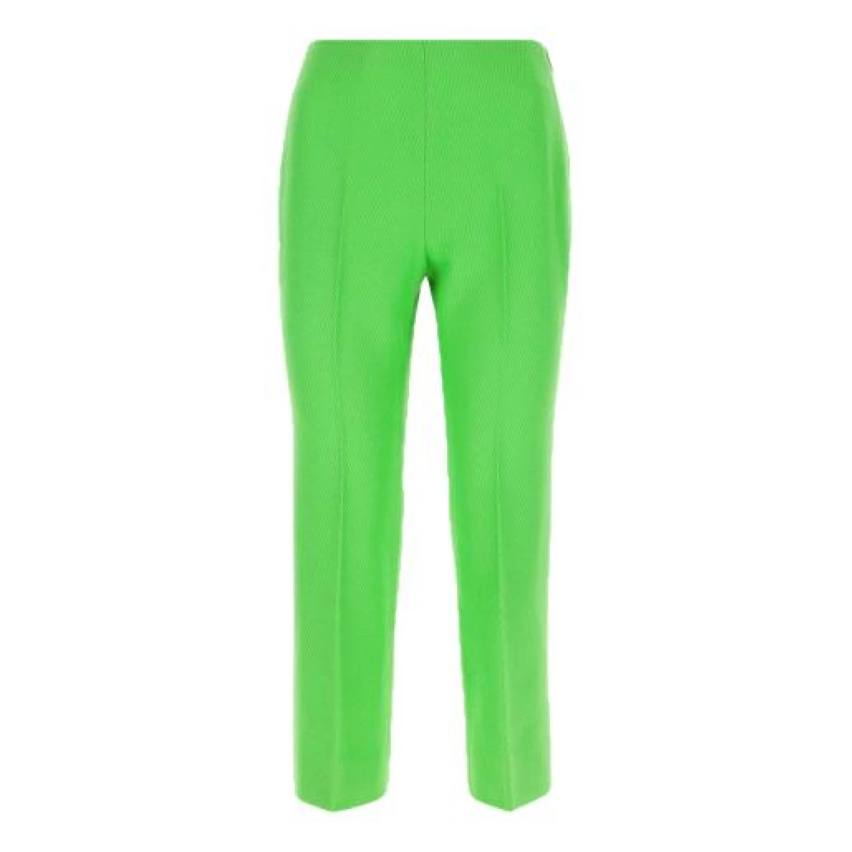 Pre-owned Gucci Wool Trousers In Green