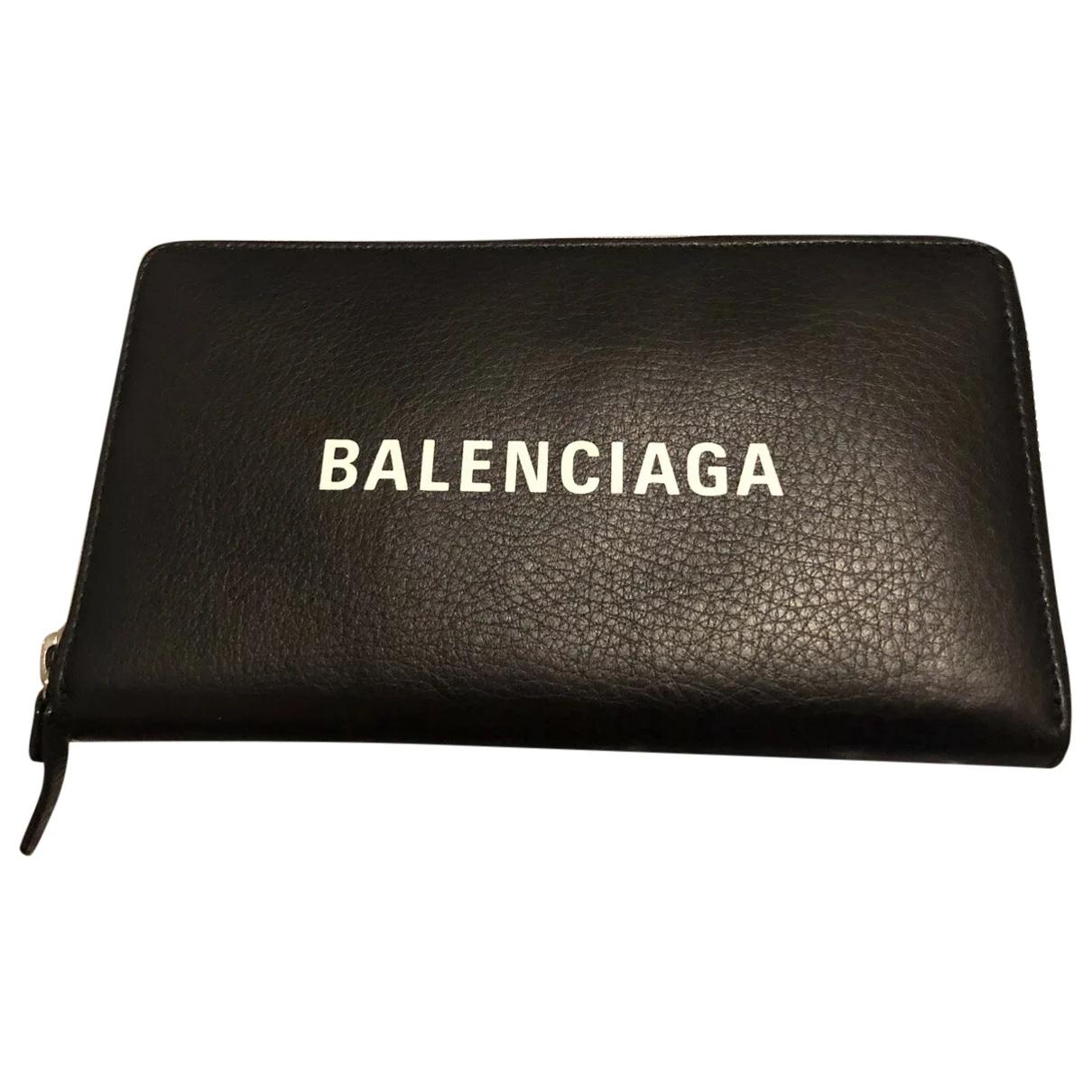 Pre-owned Balenciaga Leather Wallet In Black