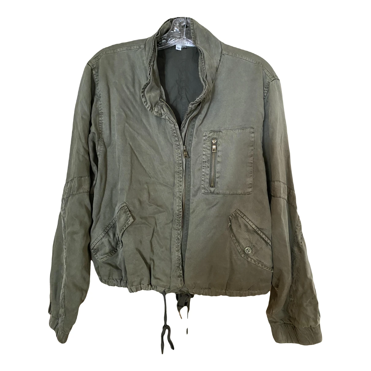 Pre-owned Young Fabulous & Broke Jacket In Green