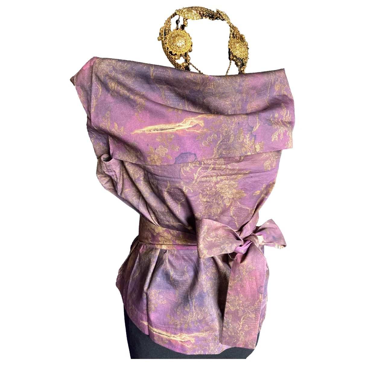 Pre-owned Vivienne Westwood Anglomania Tunic In Purple