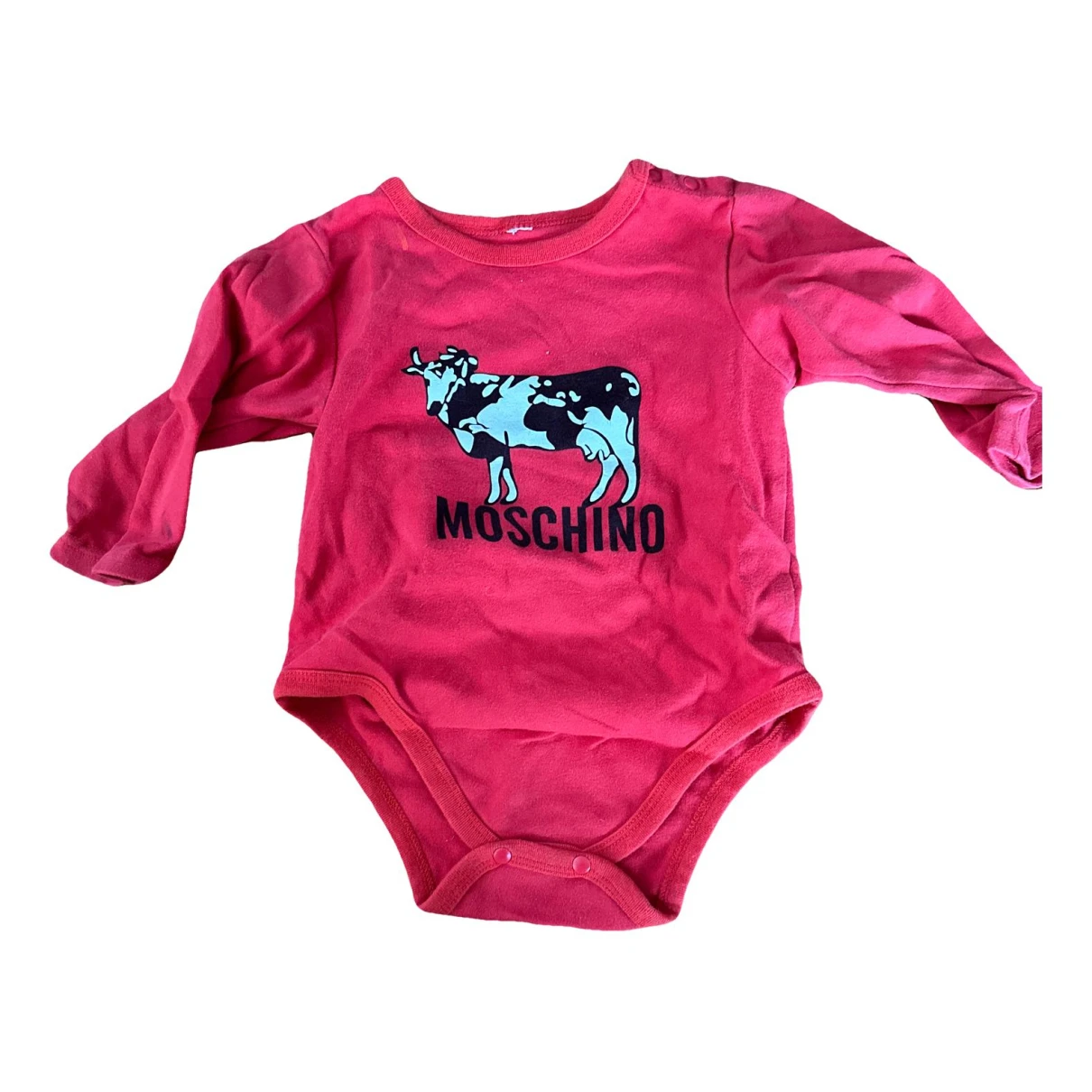 Pre-owned Moschino Kids' T-shirt In Red