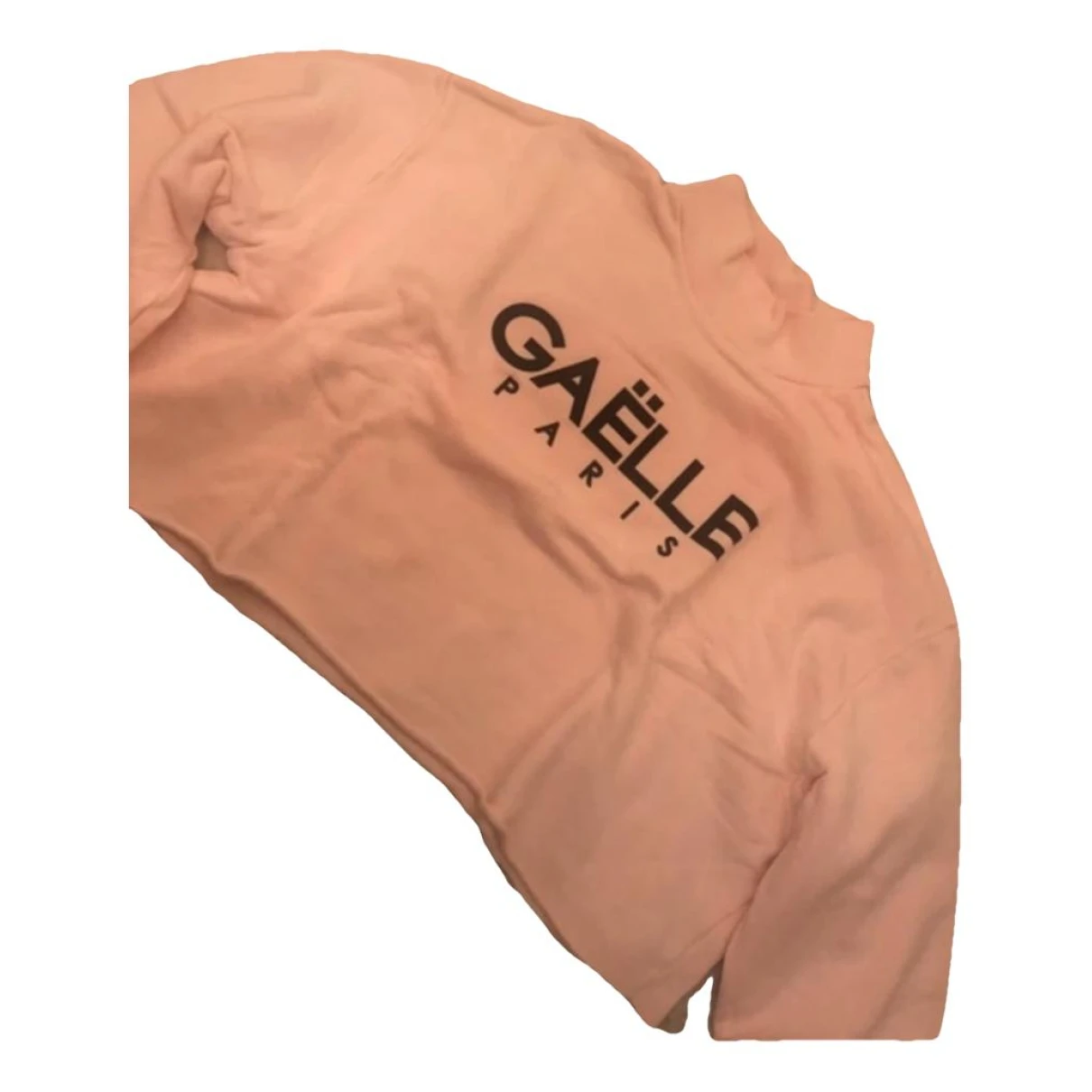 Pre-owned Gaelle Paris Top In Pink