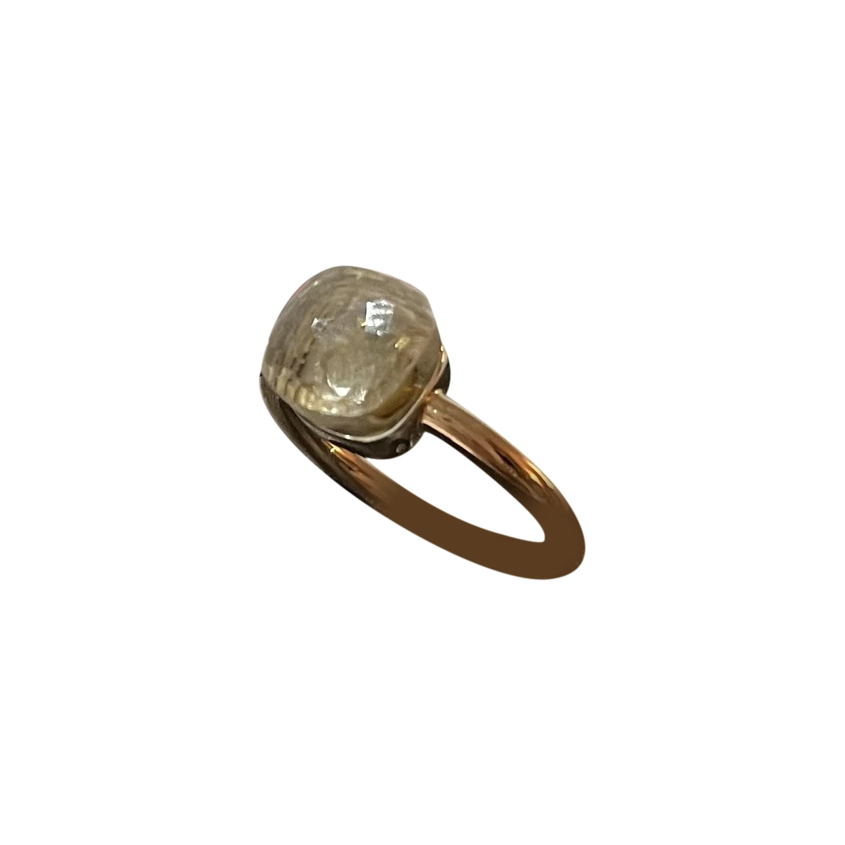 Pre-owned Pomellato Nudo Pink Gold Ring In Other