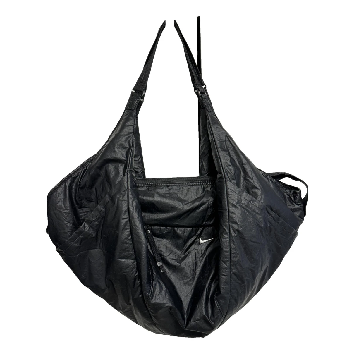 Pre-owned Nike Handbag In Black