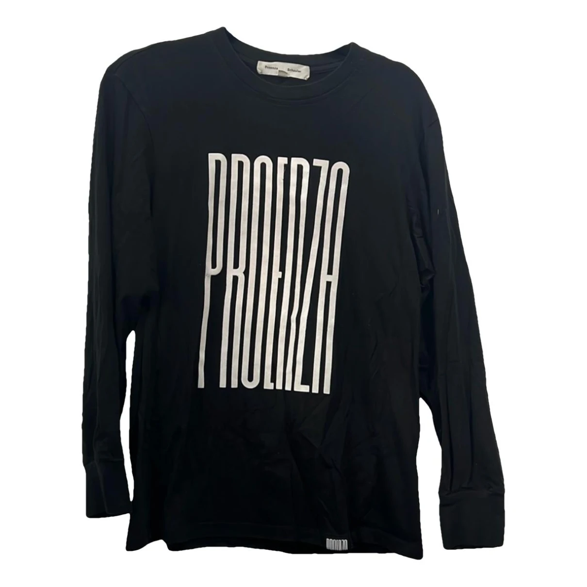 Pre-owned Proenza Schouler T-shirt In Black