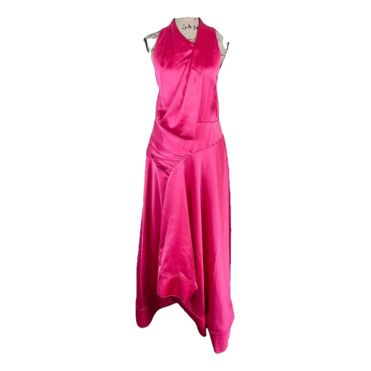 Pre-owned Acler Maxi Dress In Pink