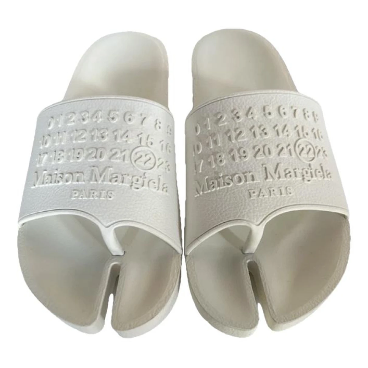Pre-owned Maison Margiela Sandals In White