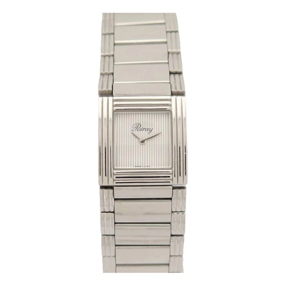 Pre-owned Poiray Watch In Silver