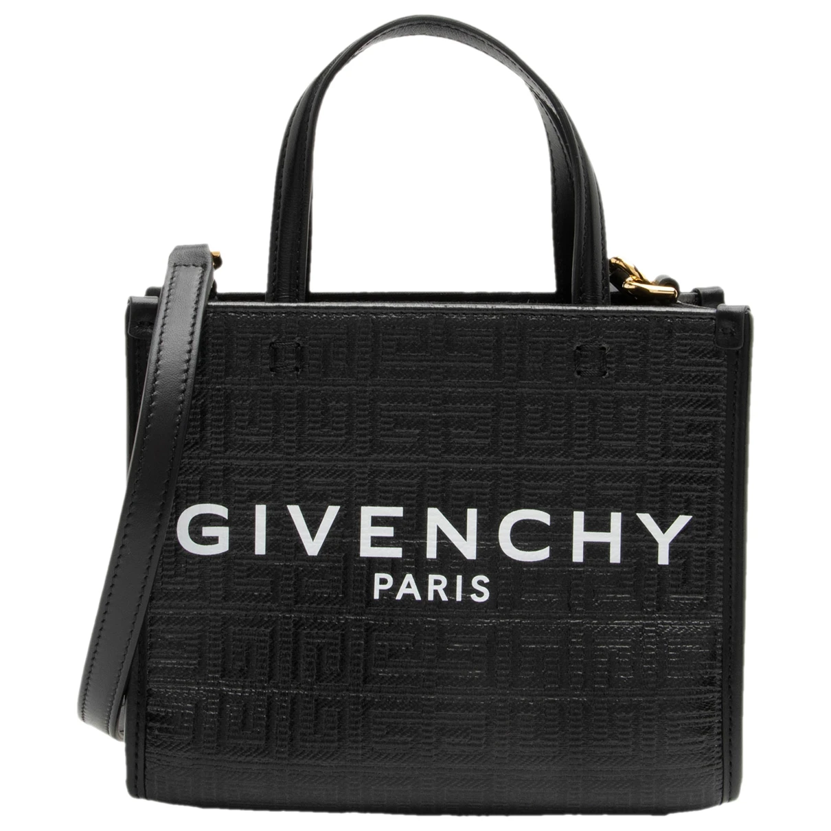 Pre-owned Givenchy Cloth Tote In Black