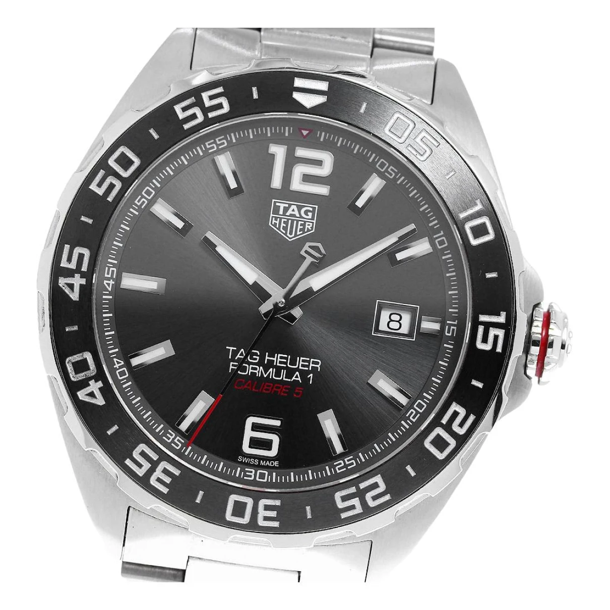 Pre-owned Tag Heuer Formula 1 Watch In Grey