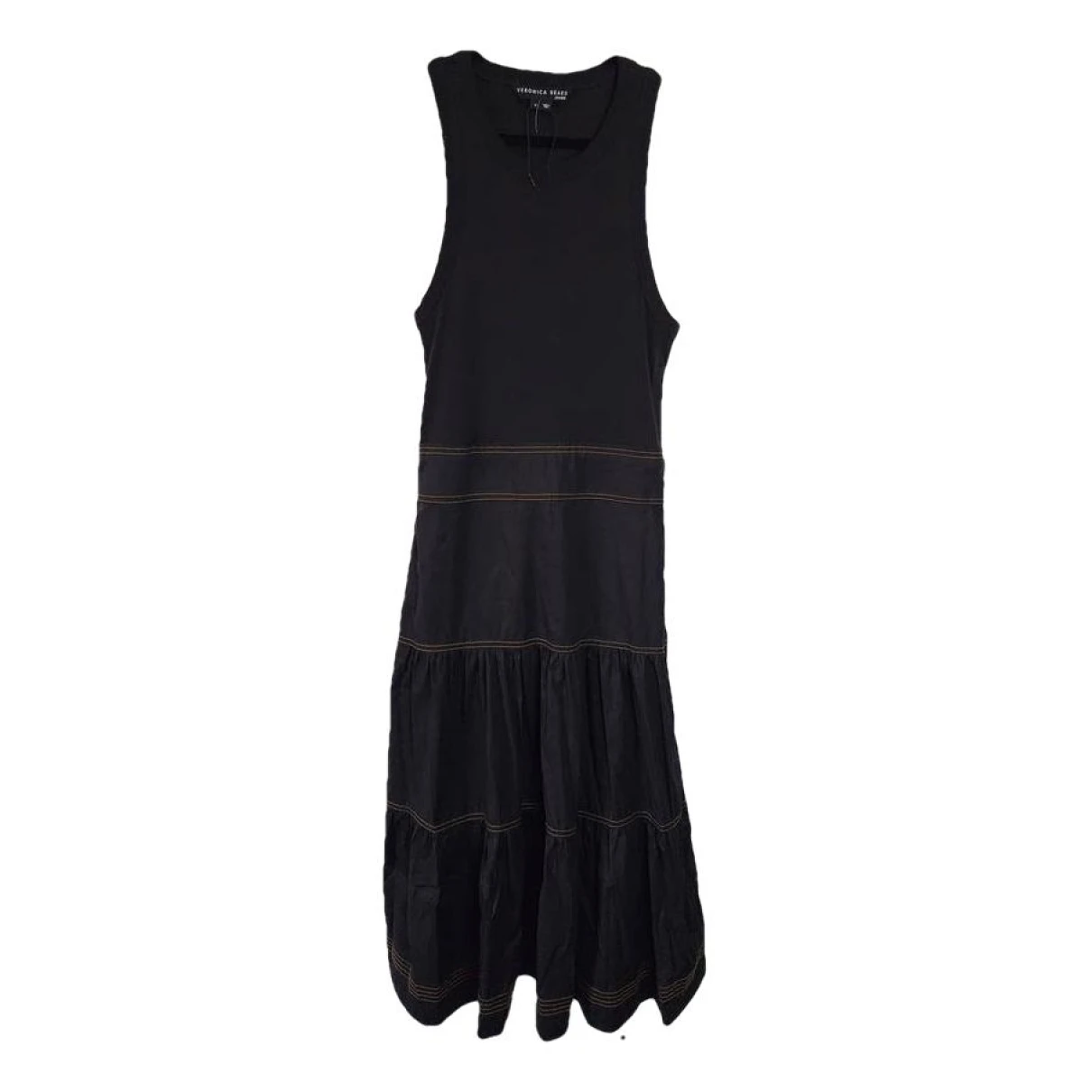 Pre-owned Veronica Beard Mid-length Dress In Black