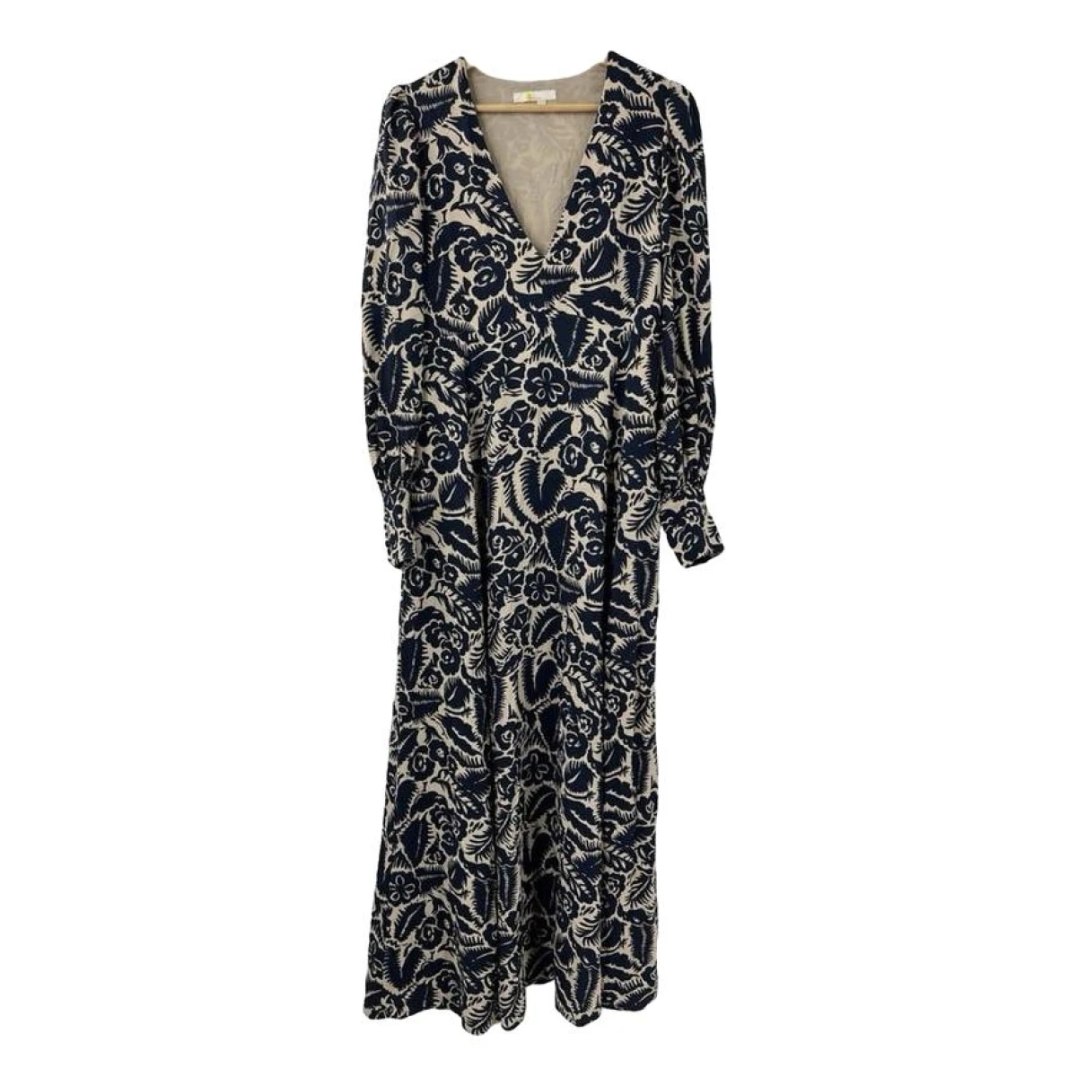 Pre-owned Boden Maxi Dress In Blue