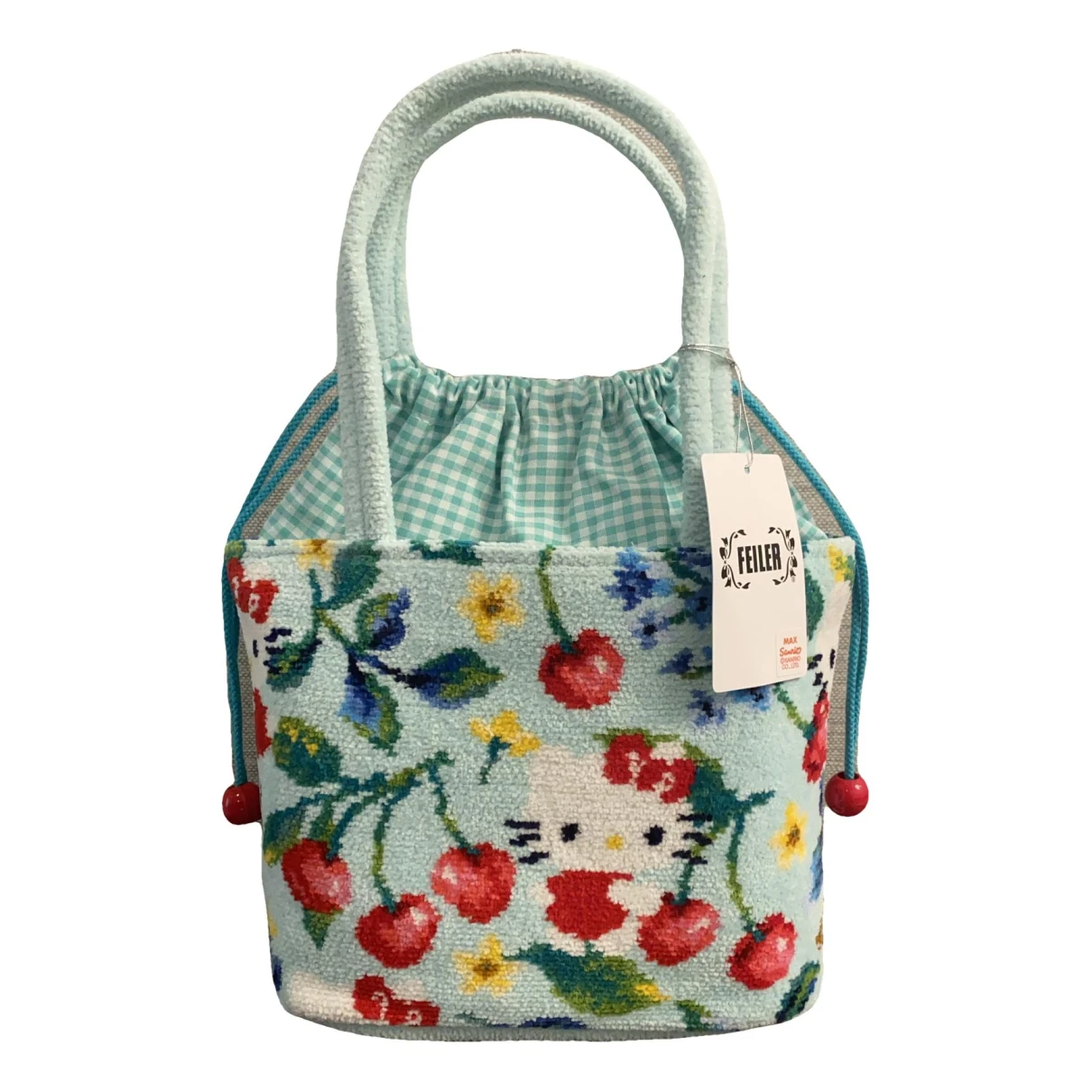 Pre-owned Hello Kitty Cloth Handbag In Blue