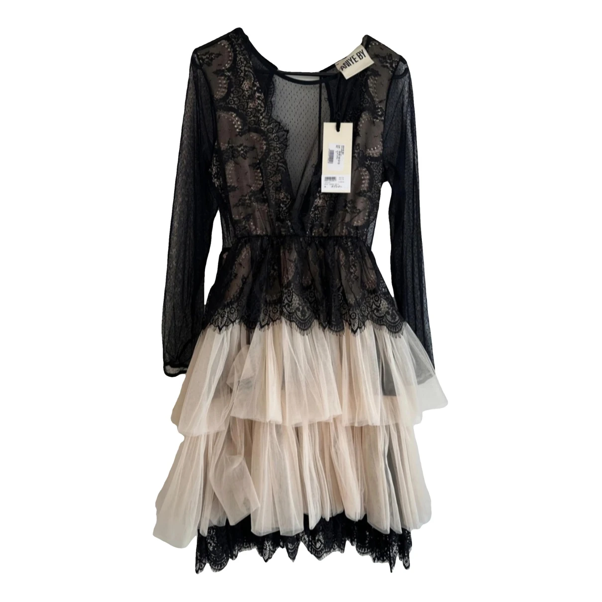 Pre-owned Aniye By Lace Dress In Black