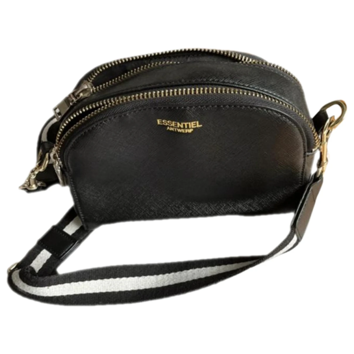 Pre-owned Essentiel Antwerp Handbag In Black