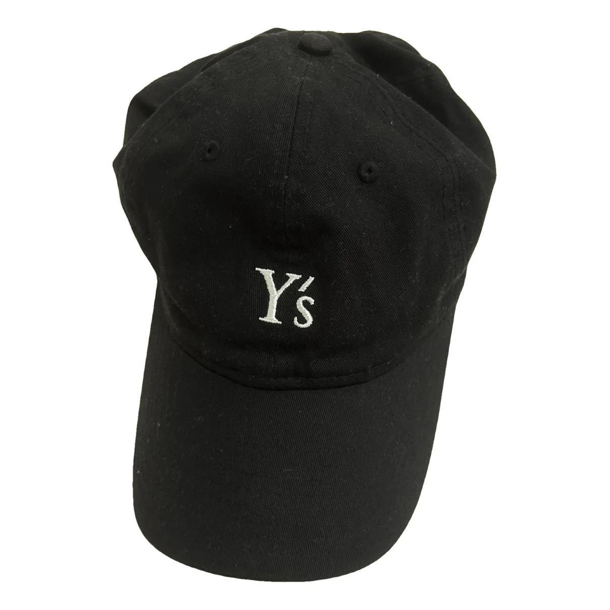 Pre-owned Y's Cap In Black