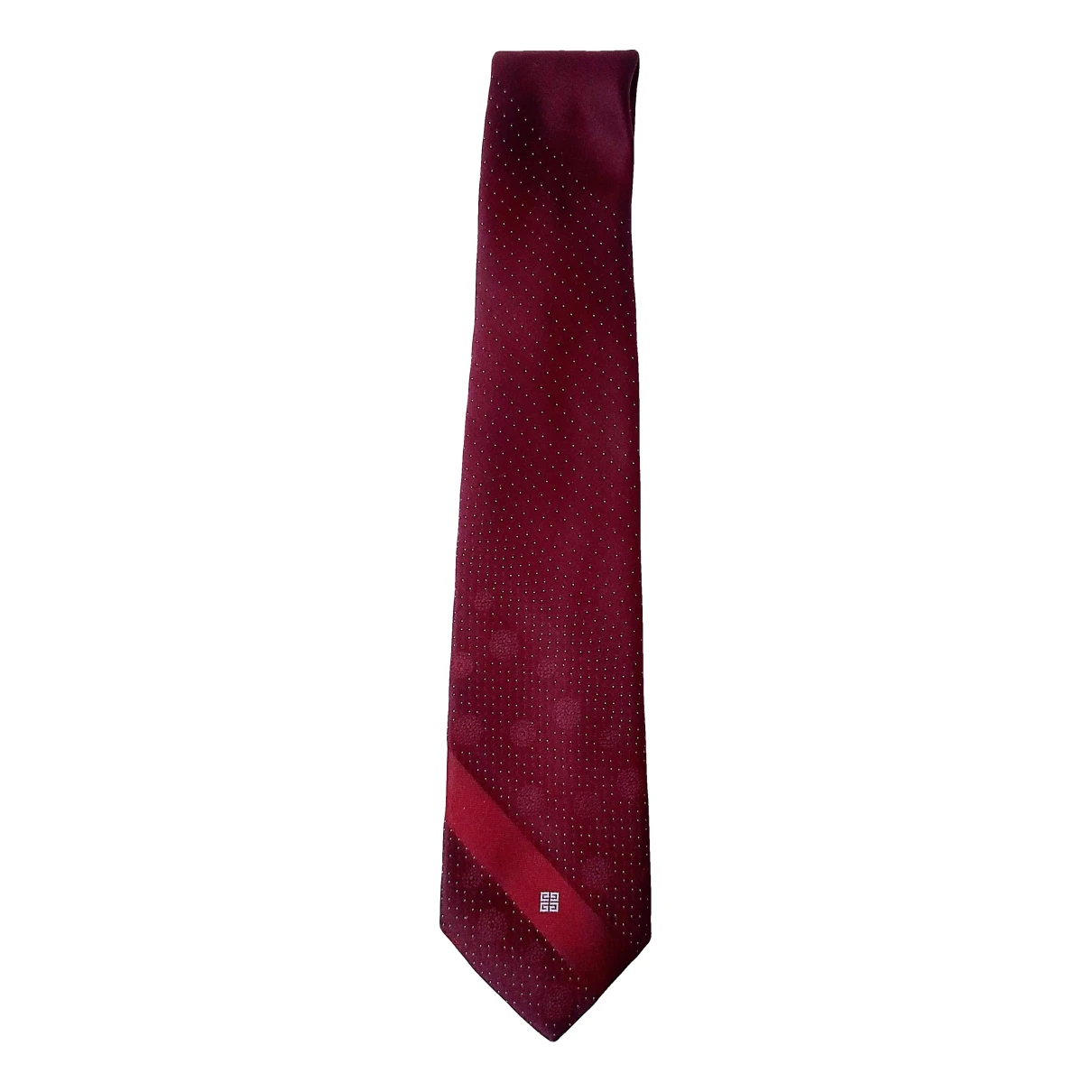 Pre-owned Givenchy Tie In Red