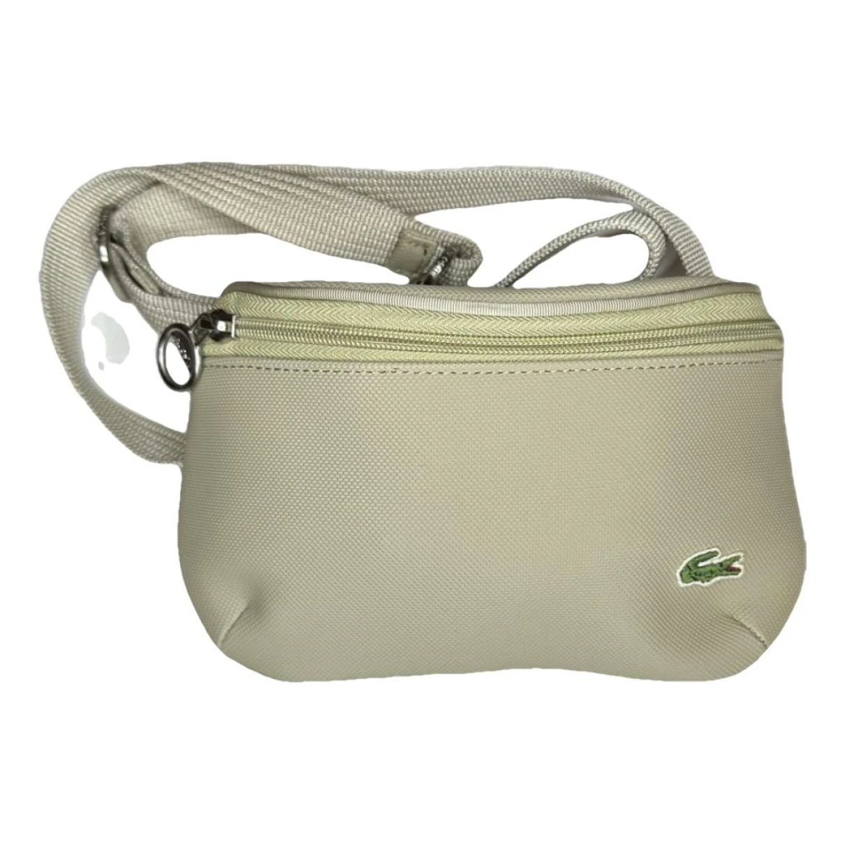Pre-owned Lacoste Cloth Bag In Beige