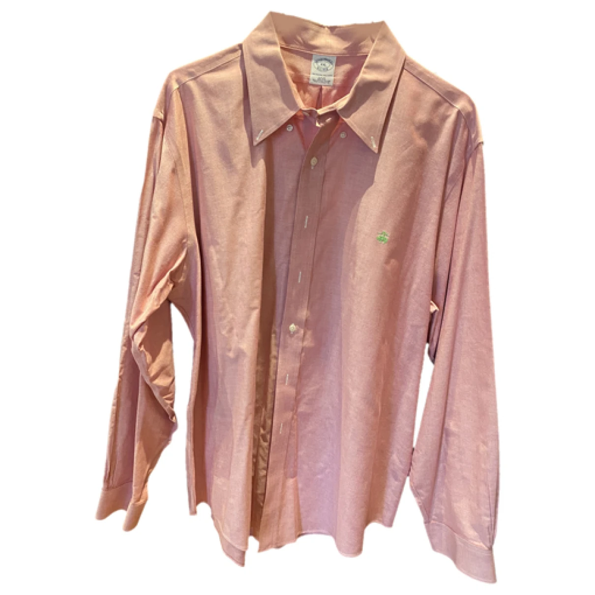 Pre-owned Brooks Brothers Shirt In Pink