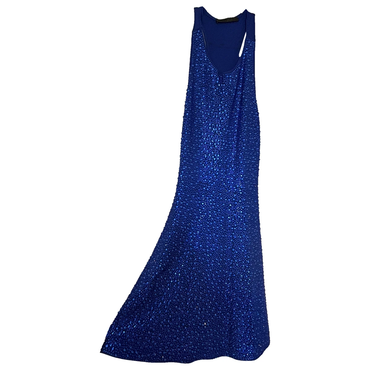 Pre-owned Philipp Plein Mid-length Dress In Blue