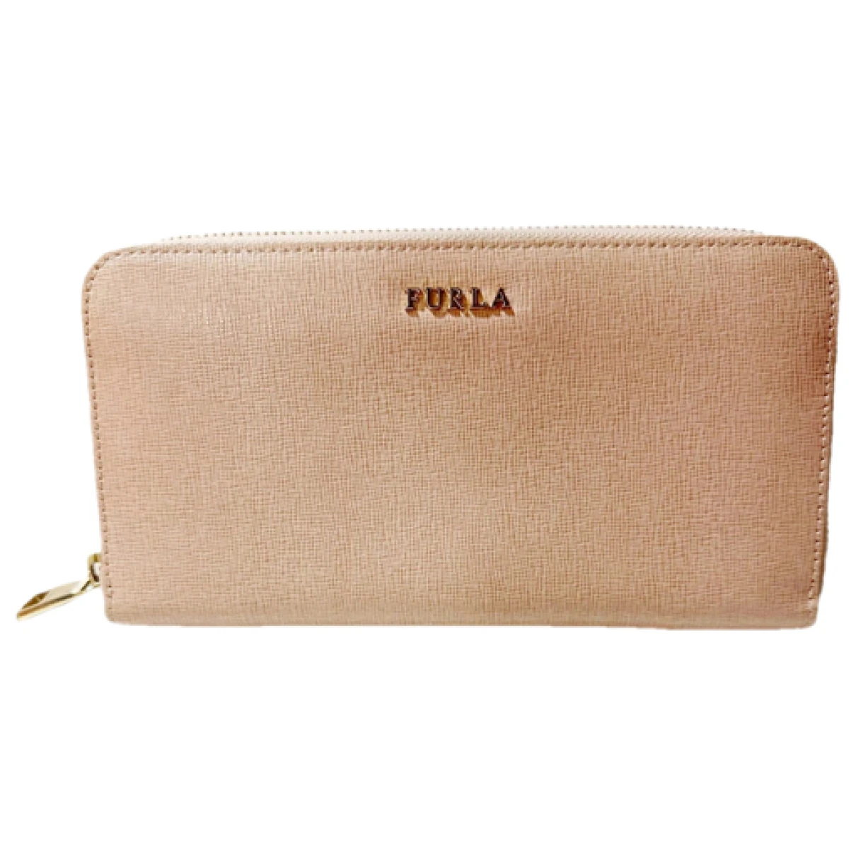 Pre-owned Furla Leather Wallet In Pink