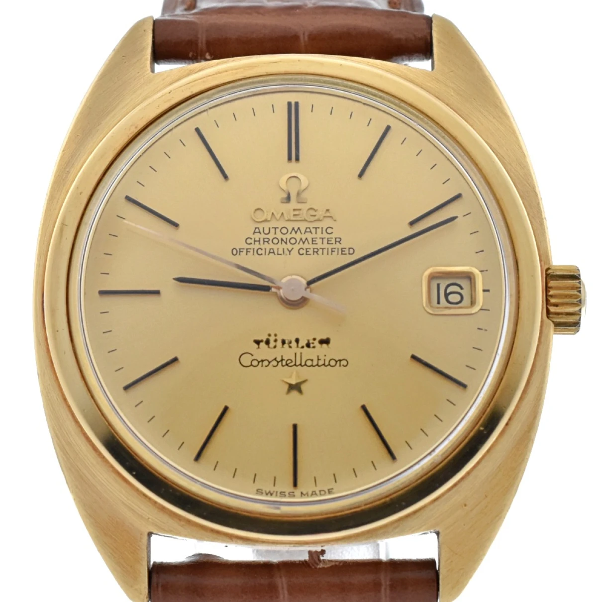 Pre-owned Omega Constellation Gold Watch