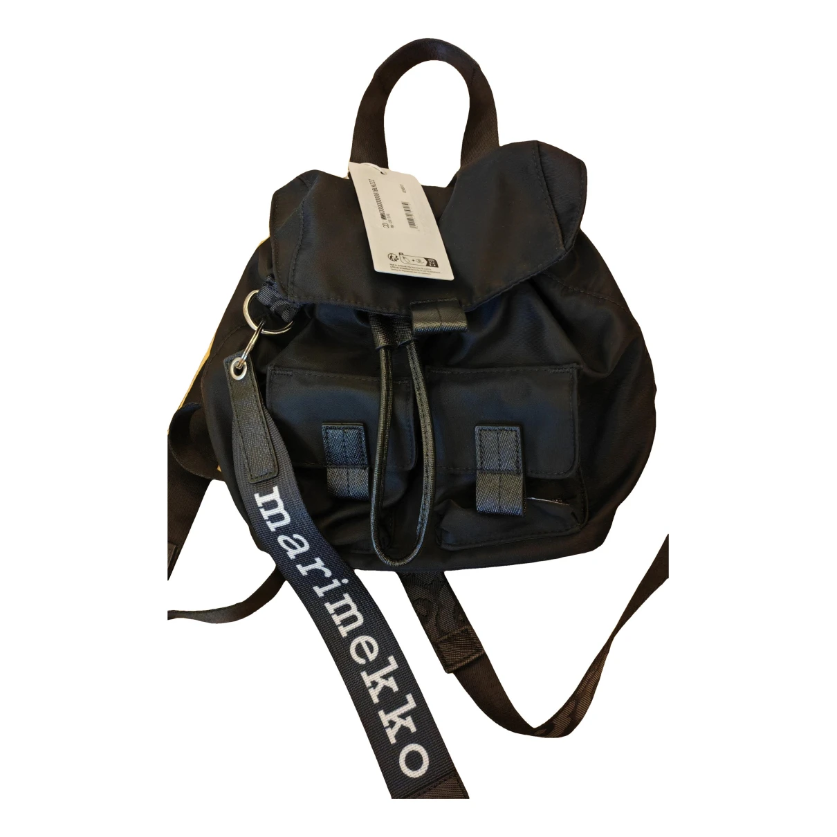Pre-owned Marimekko Backpack In Black