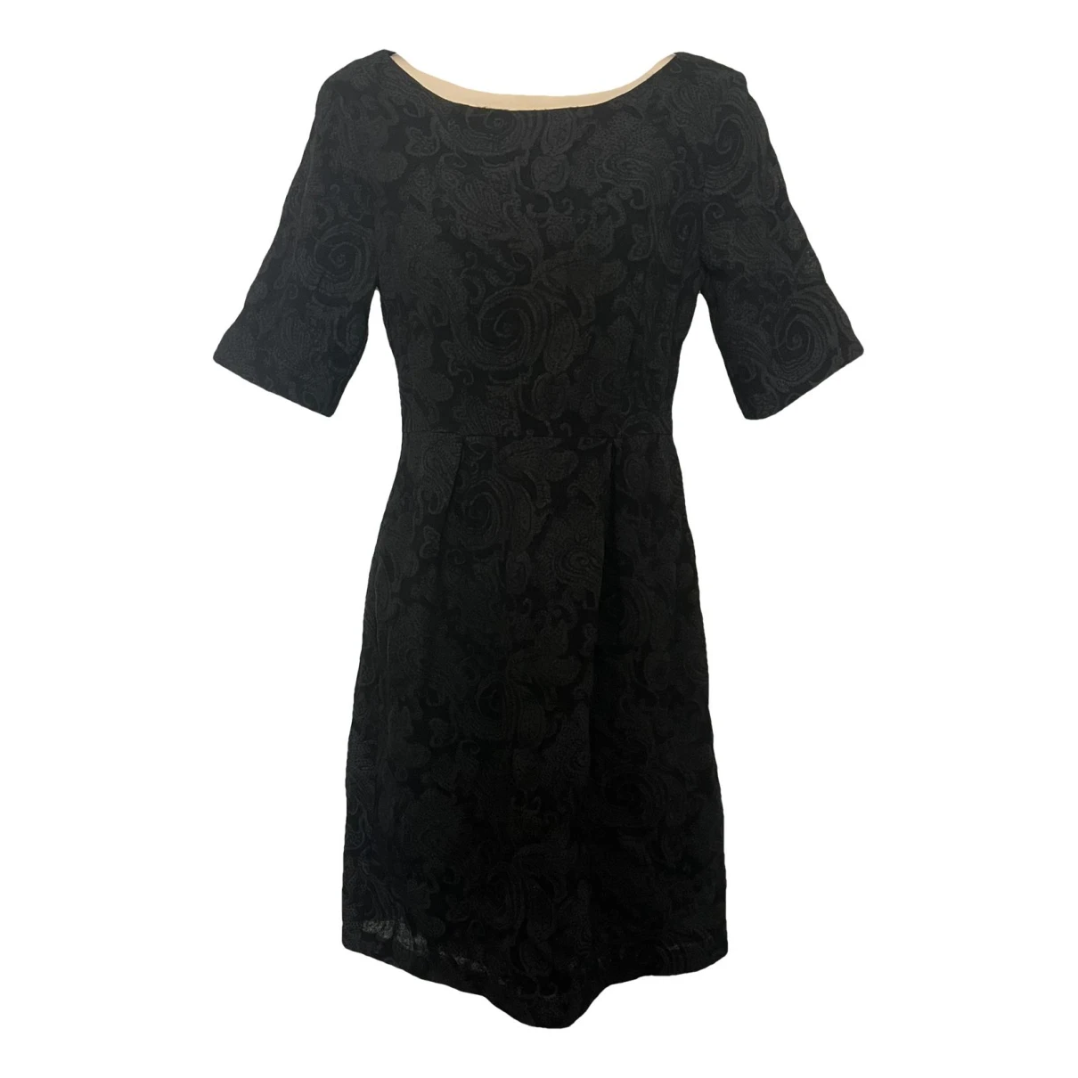 Pre-owned Toast Wool Mid-length Dress In Black