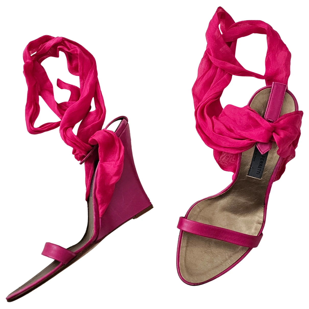 Pre-owned Alberta Ferretti Leather Sandals In Other