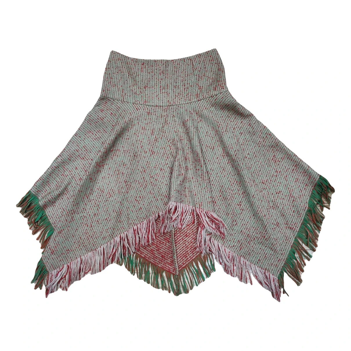 Pre-owned Alexander Mcqueen Wool Mid-length Skirt In Multicolour