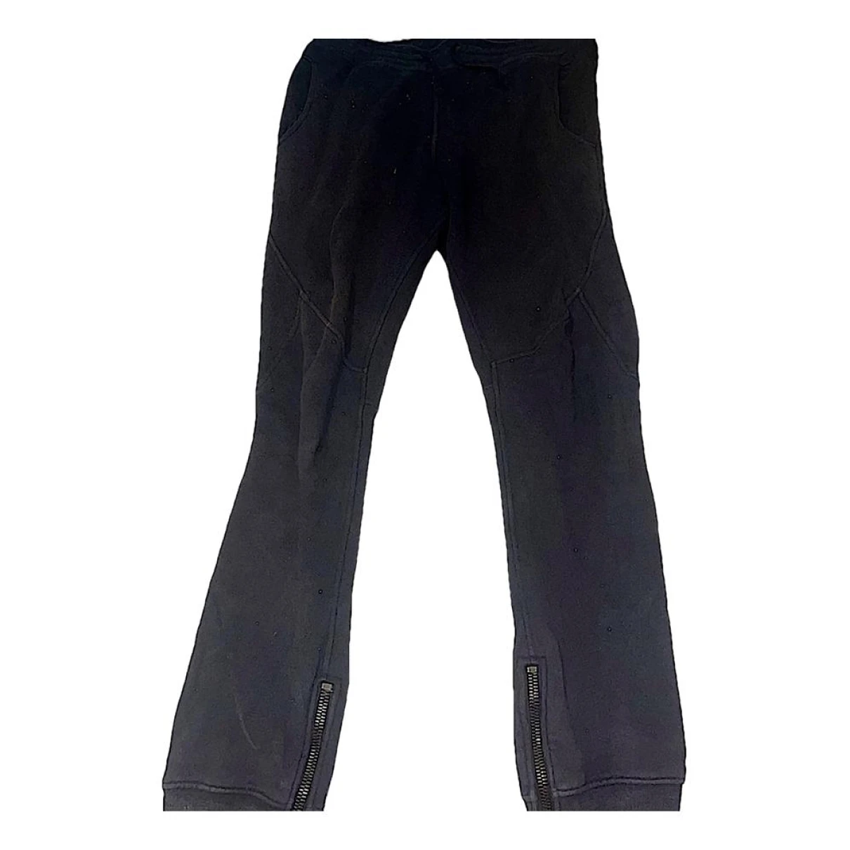 Pre-owned Balmain Trousers In Black