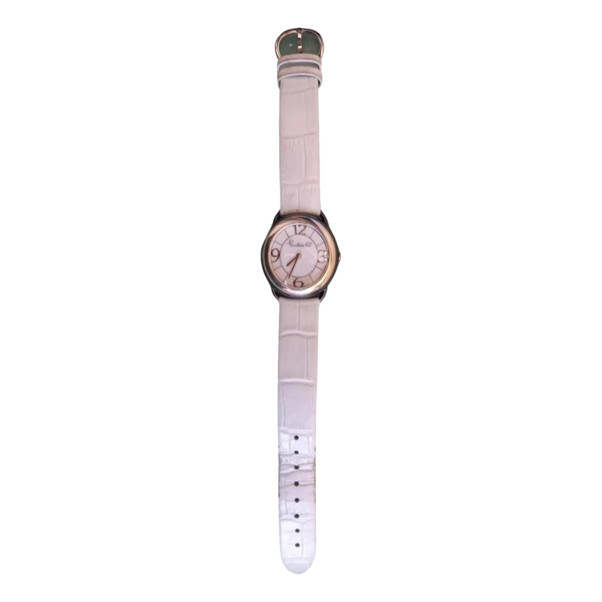 Pre-owned Pomellato Silver Watch In White
