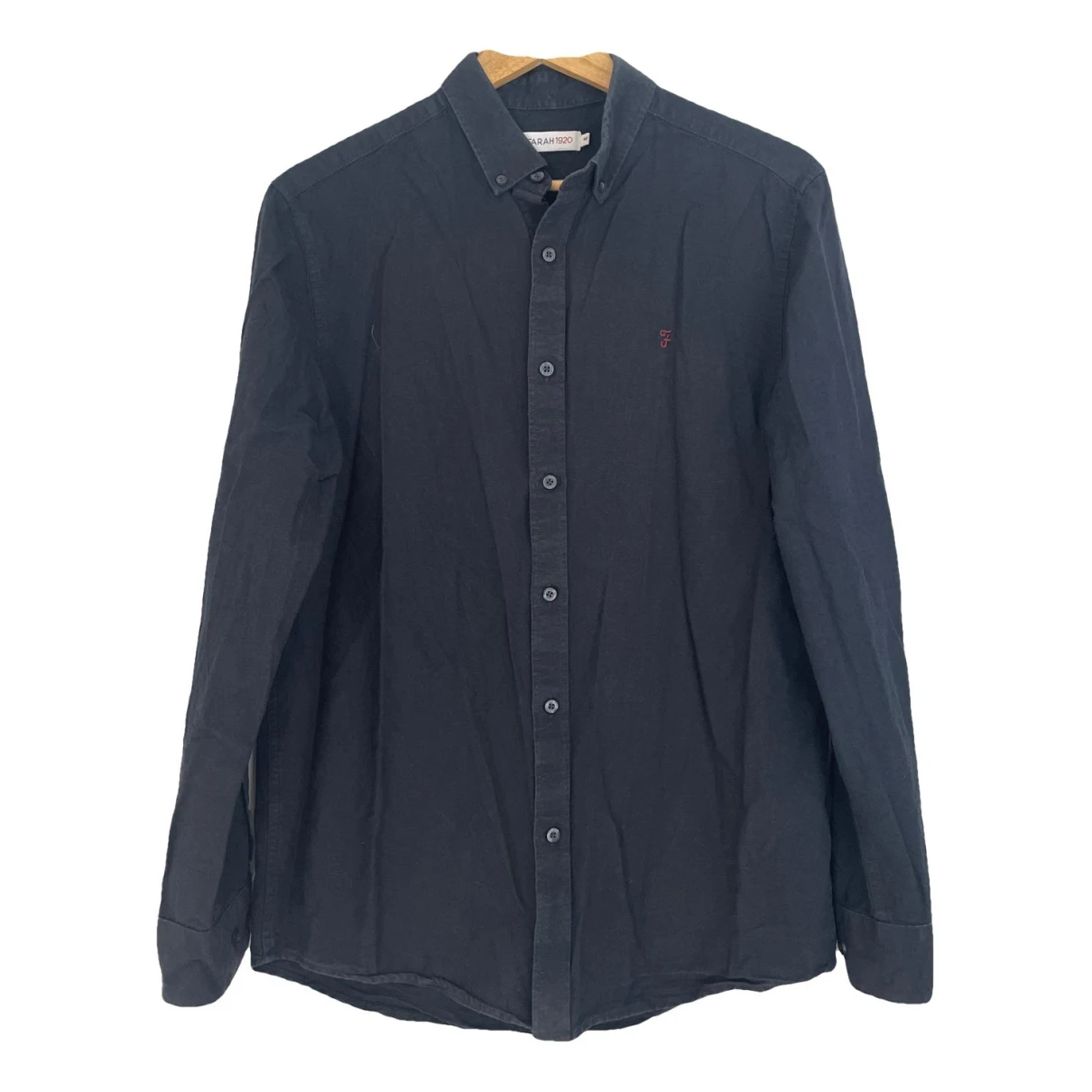 Pre-owned Farah Shirt In Navy