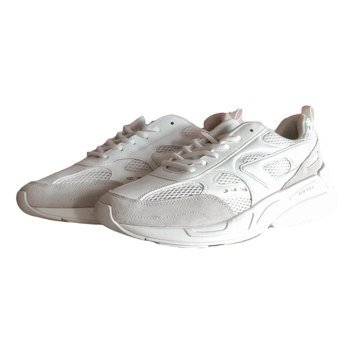 Pre-owned Diesel Low Trainers In White