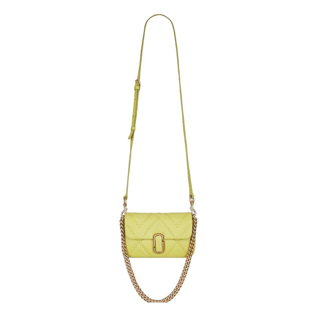Pre-owned Marc Jacobs Leather Mini Bag In Green