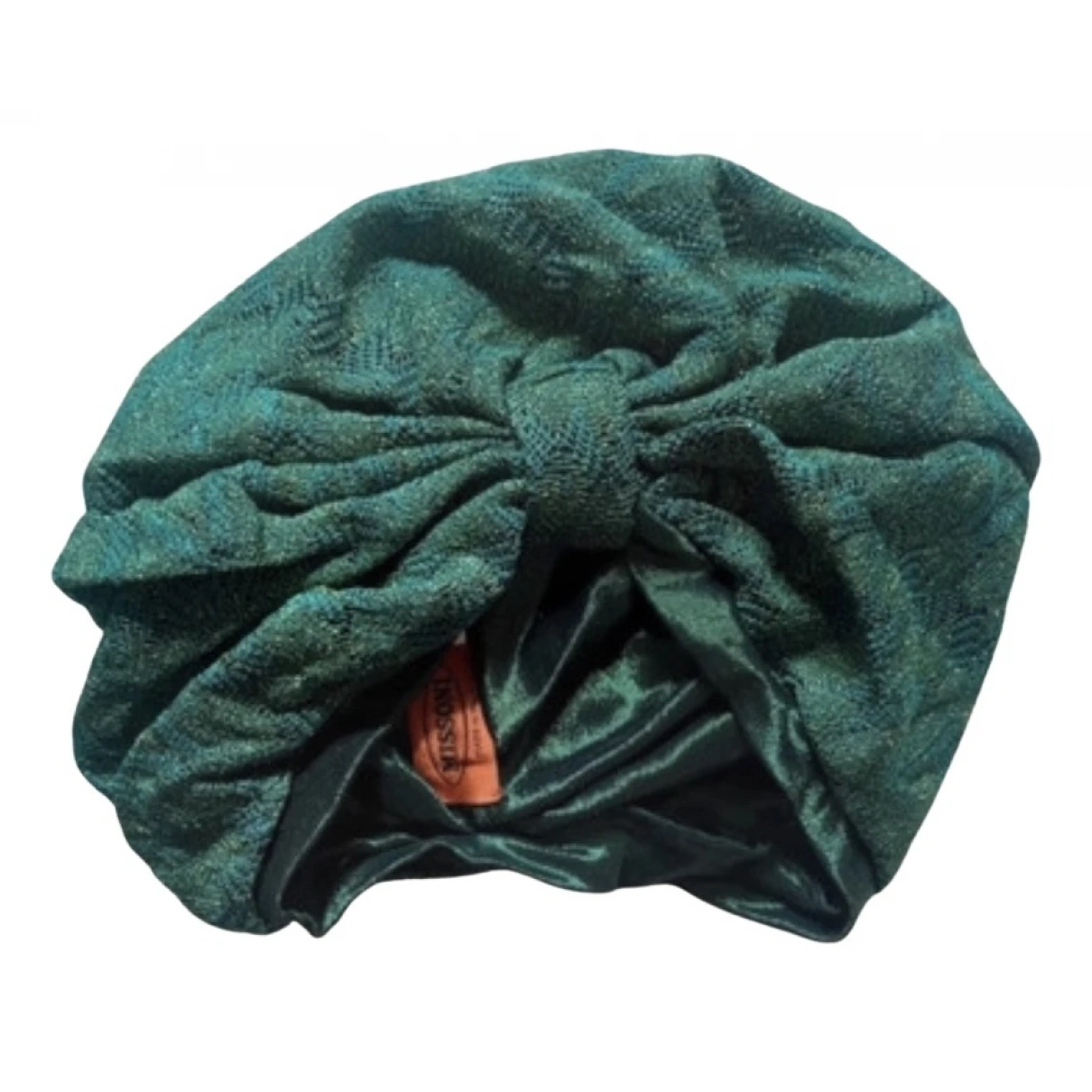 Pre-owned Missoni Beanie In Green