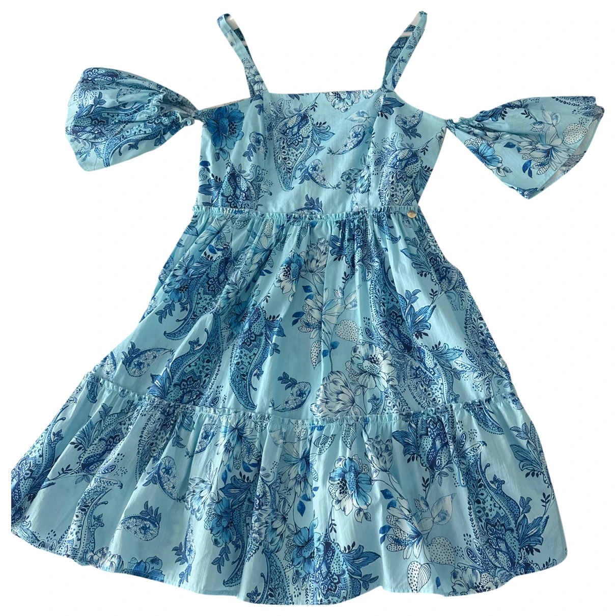 Pre-owned Liujo Mini Dress In Blue