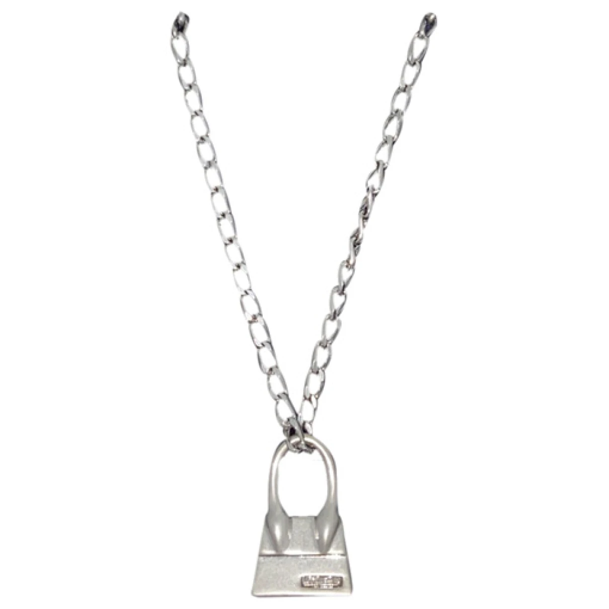 Pre-owned Jacquemus Chiquito Necklace In Silver