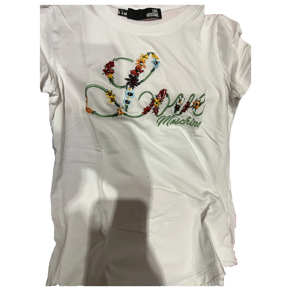 Pre-owned Moschino Love T-shirt In Multicolour
