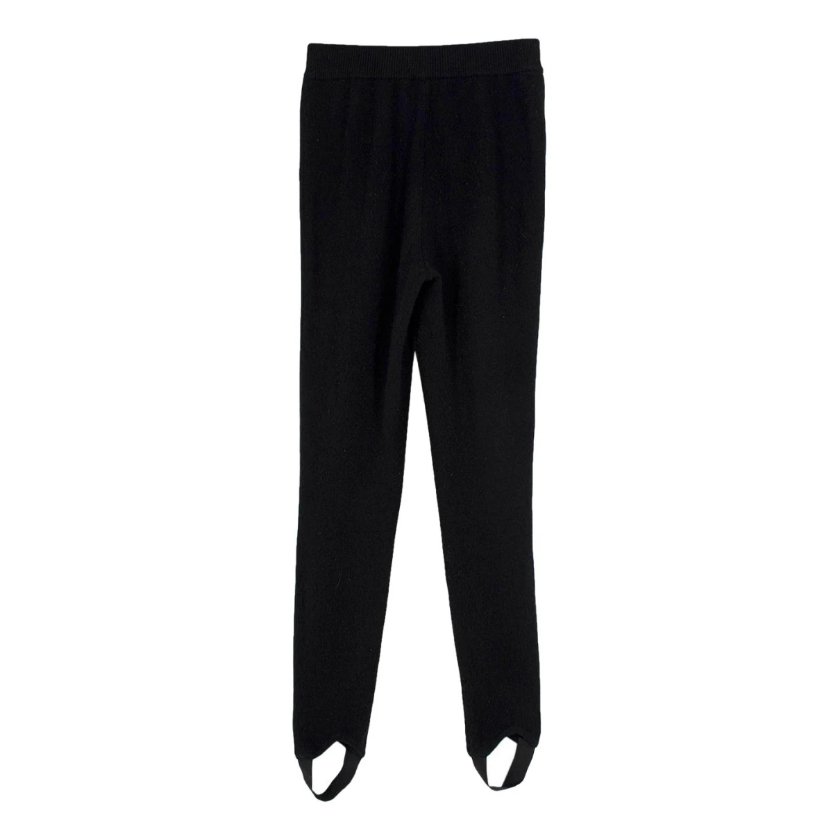 Pre-owned Nili Lotan Cashmere Trousers In Black