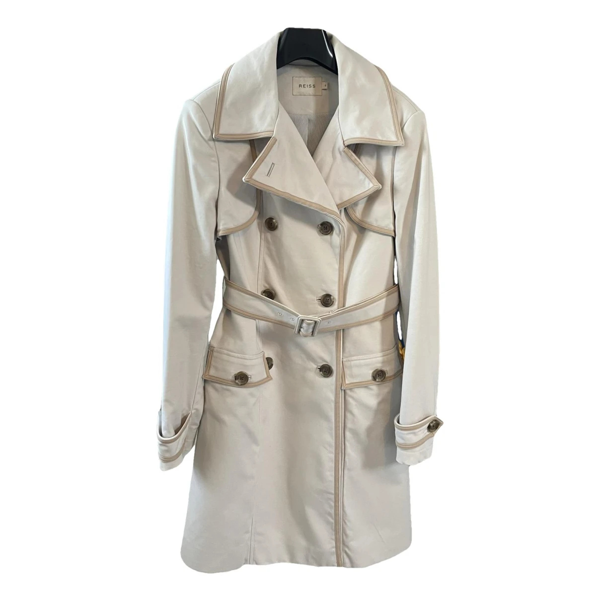 Pre-owned Reiss Trench Coat In Other