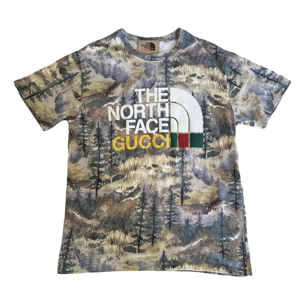 Pre-owned The North Face X Gucci T-shirt In Other