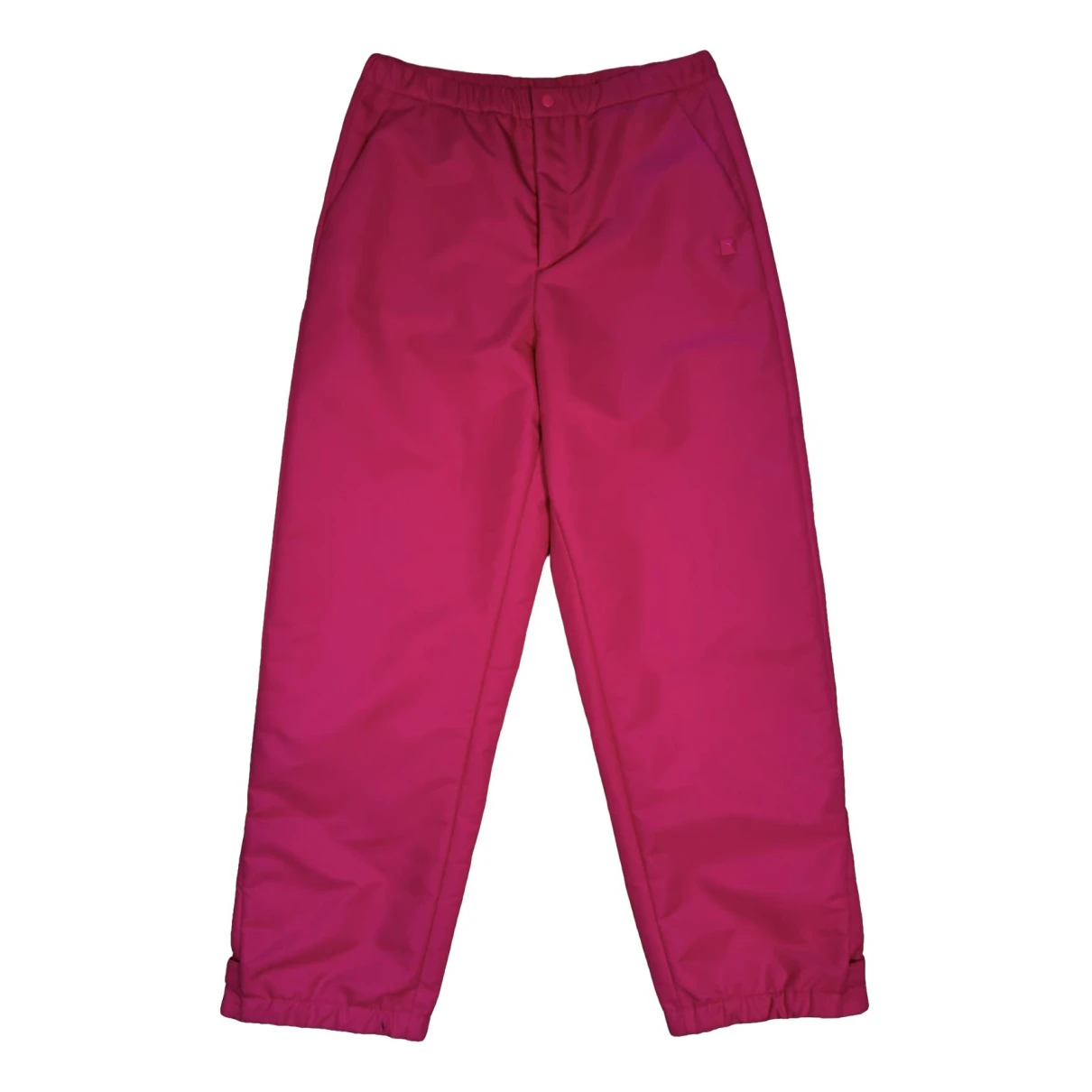 Pre-owned Valentino Trousers In Pink