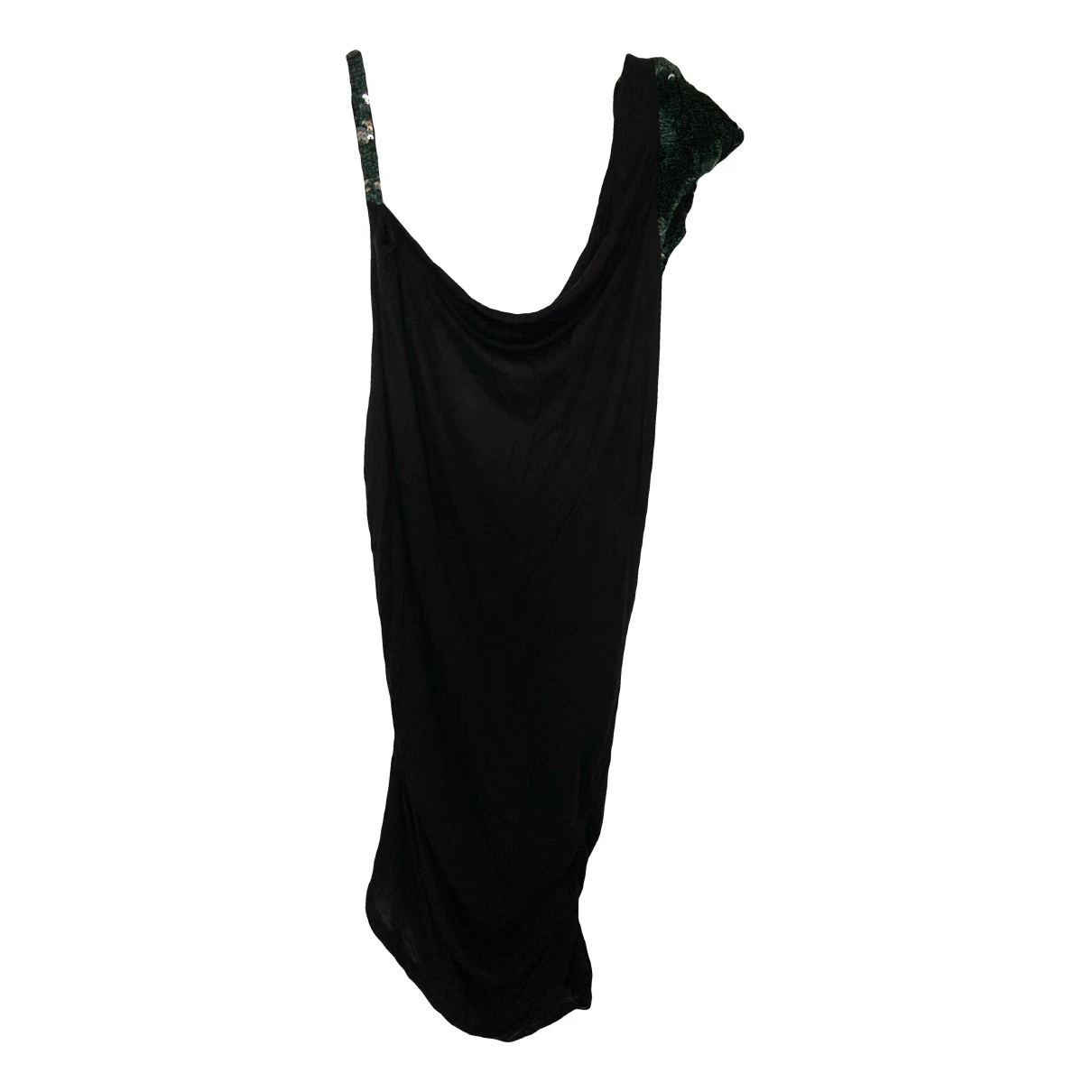Pre-owned Patrizia Pepe Mini Dress In Black