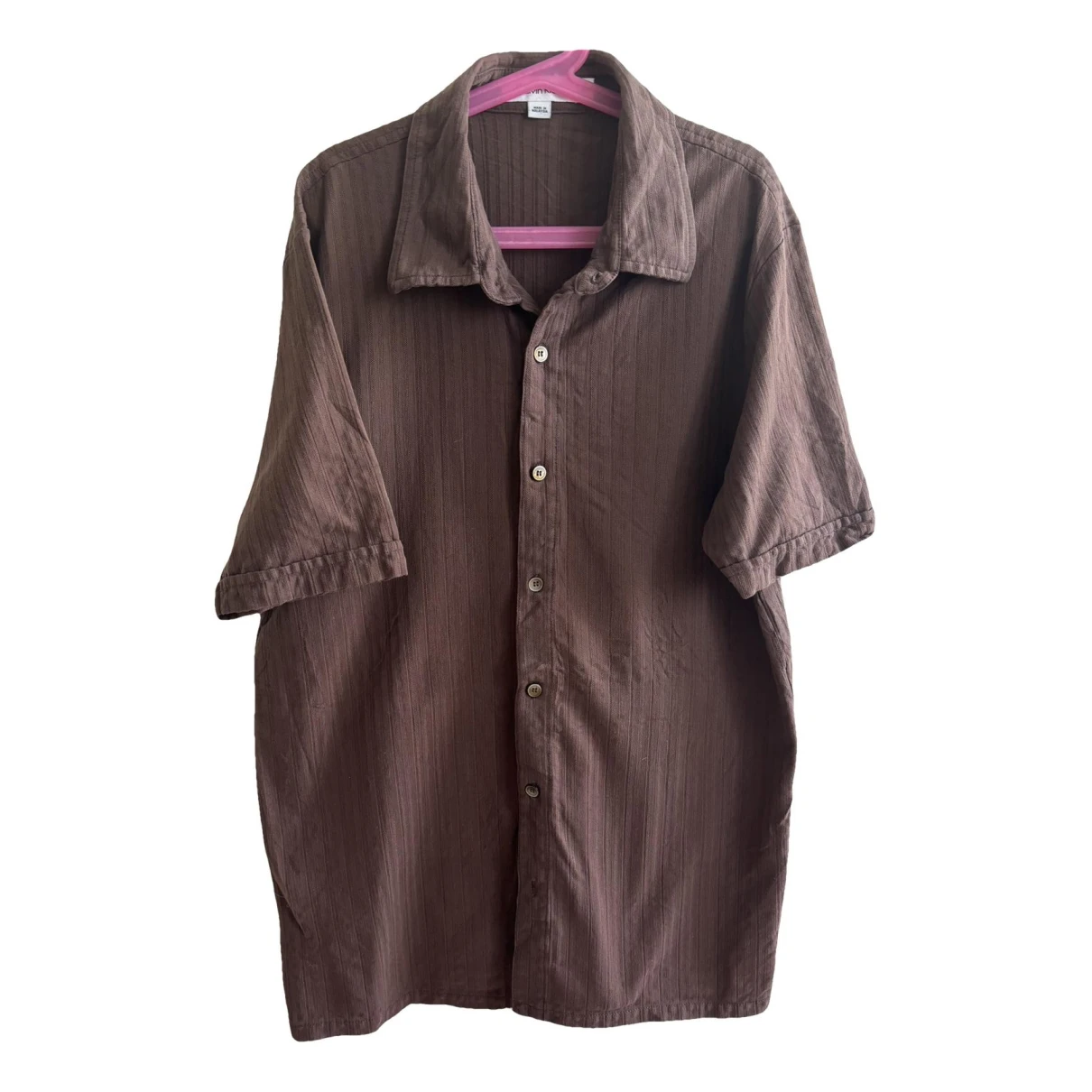 Pre-owned Calvin Klein Shirt In Brown